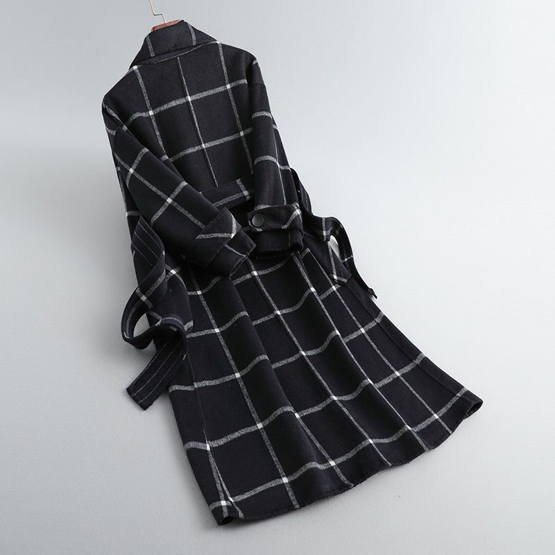 Grid Coat Women's