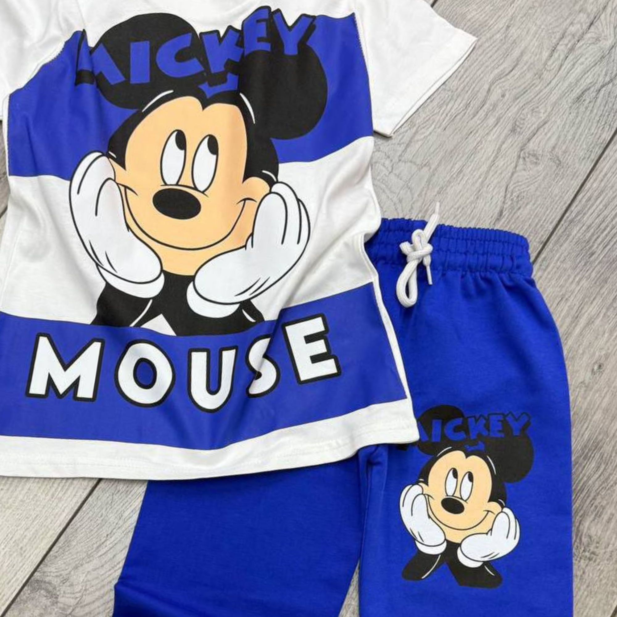 Striped Mouse Jogger Set-3
