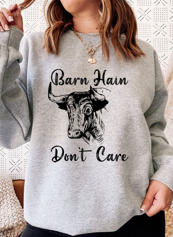 Barn Hair Dont Care Sweat Shirt-4