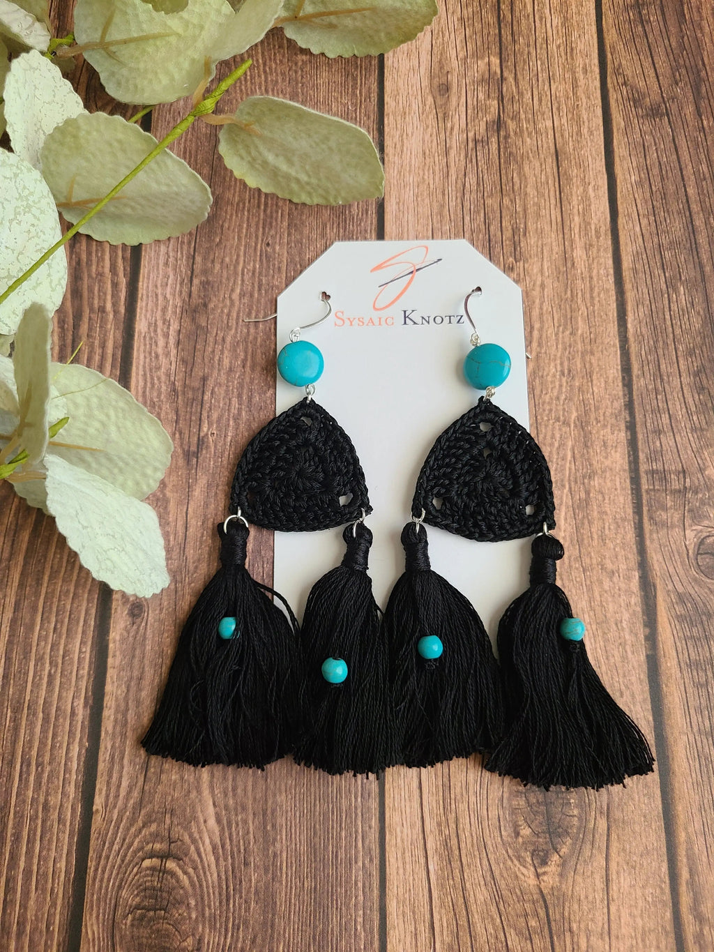 Double Tassel Earrings-2