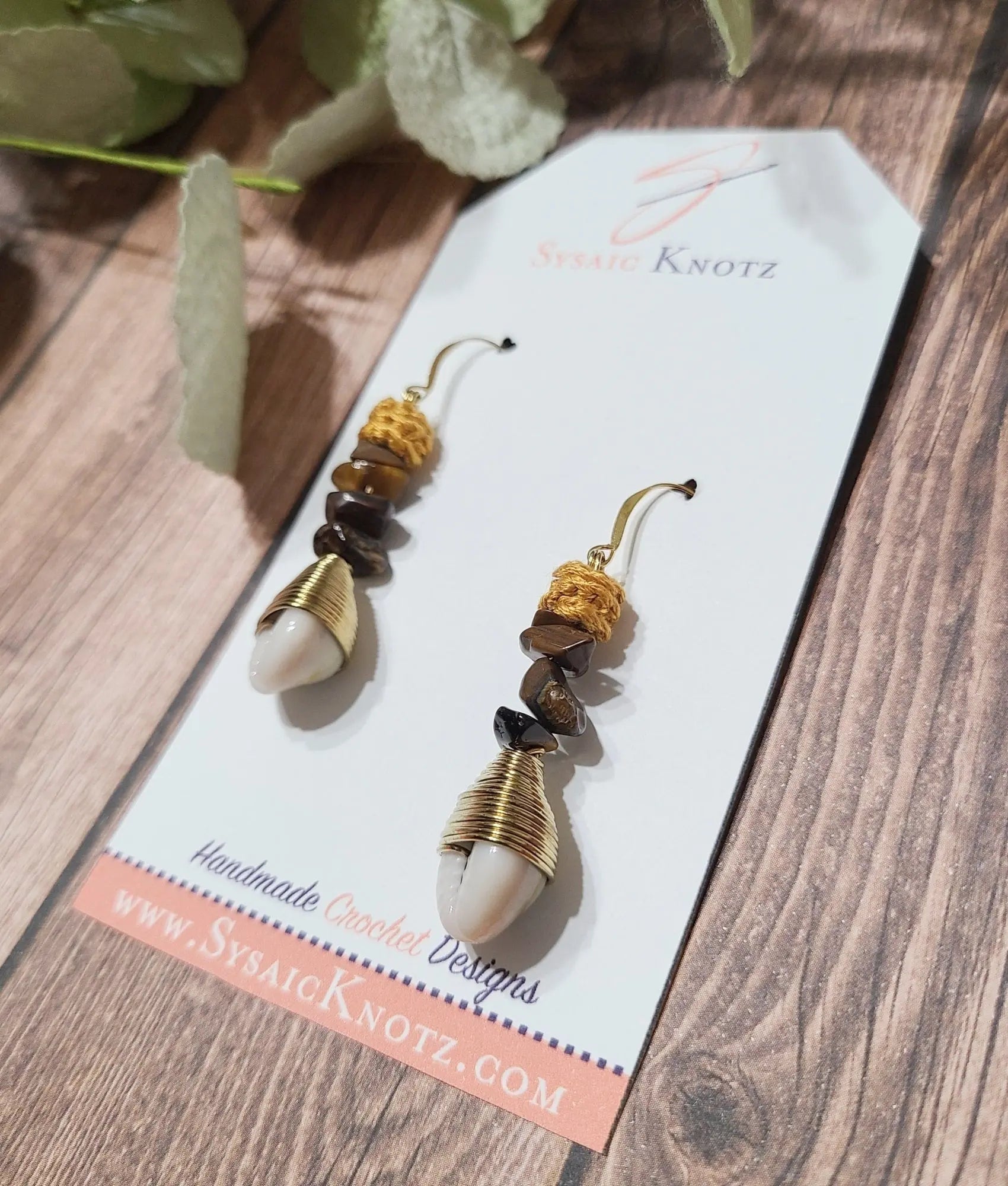 Healing Wrapped Cowrie Shell-0