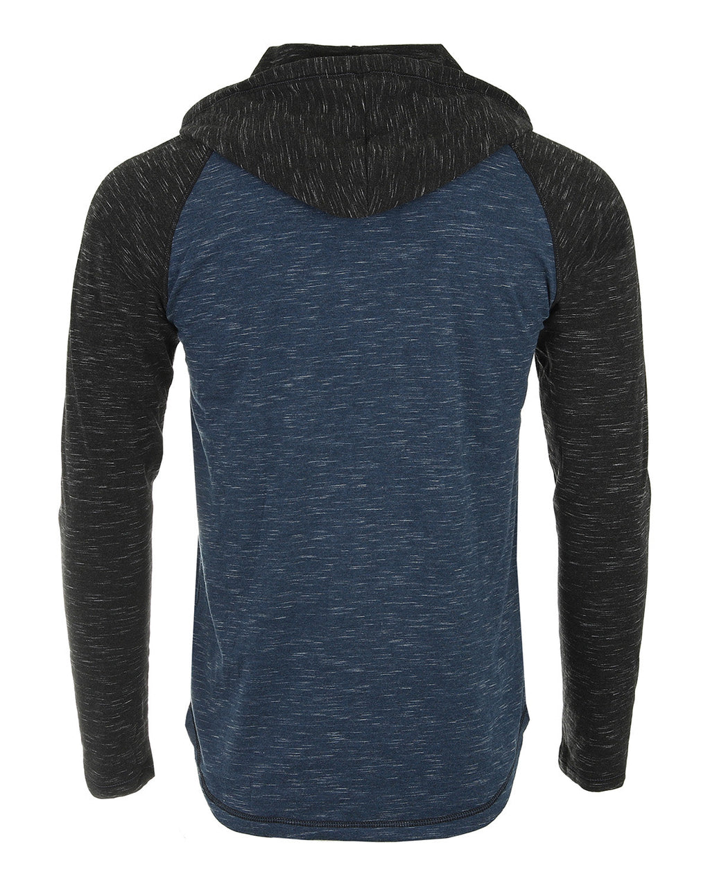 ZIMEGO Men's Hoodie Pullover Sweatshirt – Long Sleeve Athletic Casual Active Hip Hop Button Raglan Henley Shirt Hooded Top