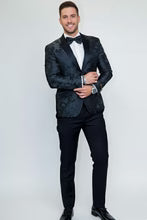 "Amsterdam" Peak Tuxedo Jacket-Slim Fit Formal Blazer
