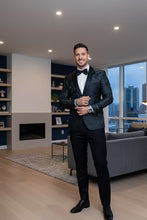 "Amsterdam" Peak Tuxedo Jacket-Slim Fit Formal Blazer