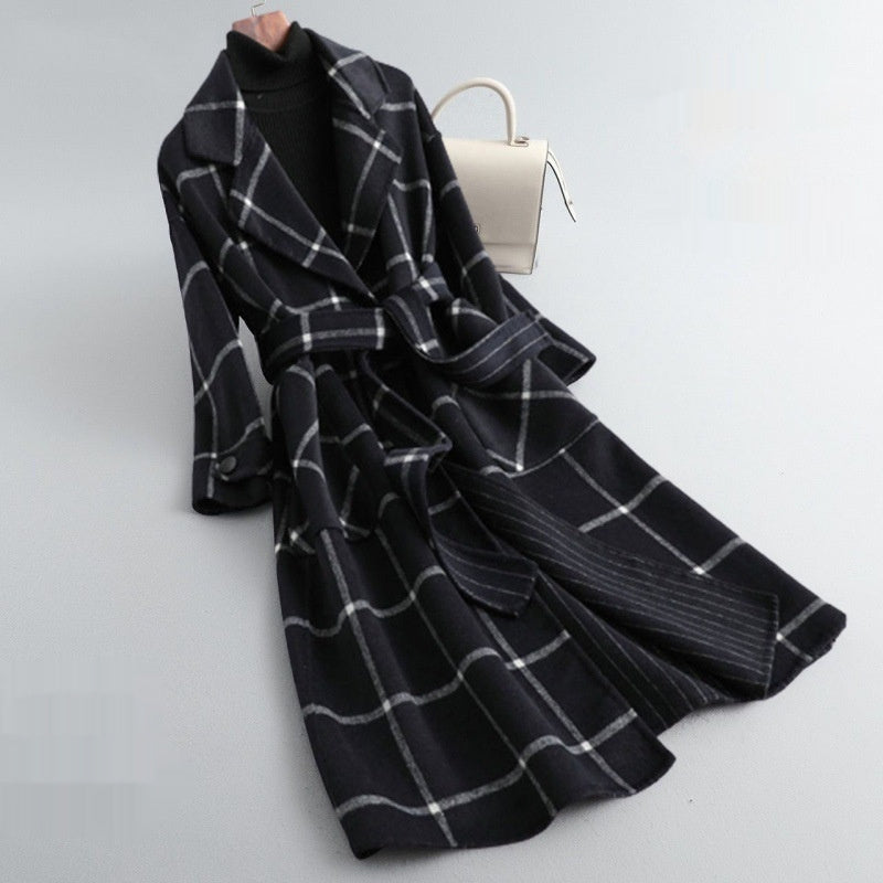 Grid Coat Women's